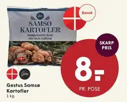 SPAR Gestus Samsø Kartofler, DKK 8 tilbud