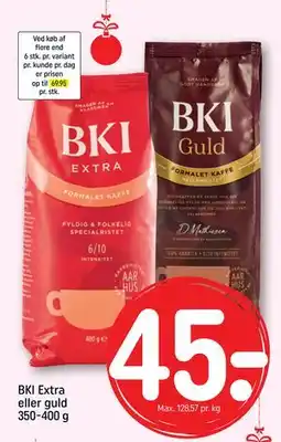 REMA 1000 BKI Extra eller guld 350-400 g, DKK 45 tilbud