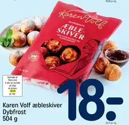 REMA 1000 Karen Volf æbleskiver Dybfrost 504 g, DKK 18 tilbud