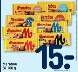 REMA 1000 Marabou 87-100 g, DKK 15 tilbud