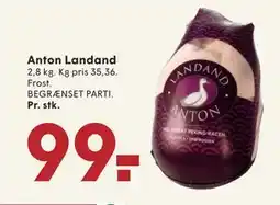 SPAR Anton Landand, DKK 99 tilbud