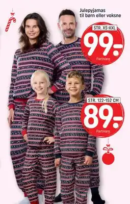 REMA 1000 Julepyjamas til børn eller voksne tilbud