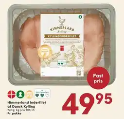 SPAR Himmerland Inderfilet af Dansk Kylling, DKK 49.95 tilbud