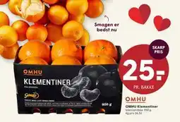 SPAR OMHU Klementiner, DKK 25 tilbud