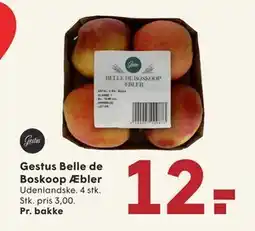 SPAR Gestus Belle de Boskoop Æbler, DKK 12 tilbud