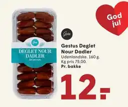 SPAR Gestus Deglet Nour Dadler, DKK 12 tilbud