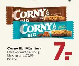 SPAR Corny Big Müslibar, DKK 7 tilbud