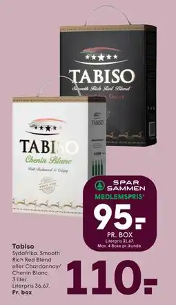 SPAR Tabiso, DKK 110, App-pris tilbud