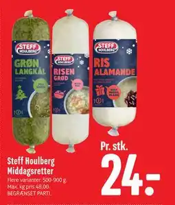 Min Købmand Steff Houlberg Middagsretter, DKK 24 tilbud