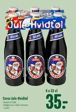 Min Købmand Ceres Jule-Hvidtøl, DKK 35 tilbud