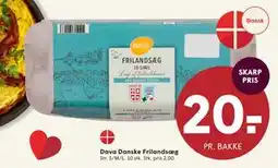 SPAR Dava Danske Frilandsæg, DKK 20 tilbud