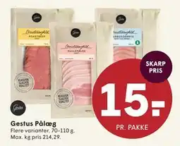 SPAR Gestus Pålæg, DKK 15 tilbud