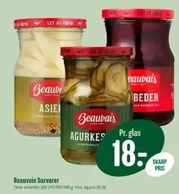 Min Købmand Beauvais Survarer, DKK 18 tilbud