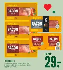 Min Købmand Tulip Bacon, DKK 29 tilbud