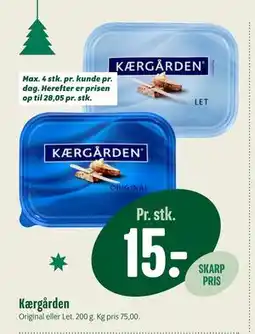 Min Købmand Kærgården, DKK 15 tilbud