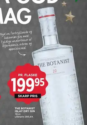 THE BOTANIST ISLAY DRY GIN, DKK 199.95