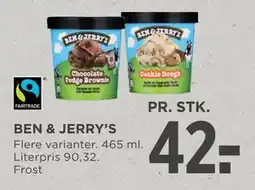MENY BEN & JERRY’S, DKK 42 tilbud
