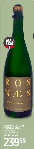 MENY RØSNÆ MUSCARIS MOUSSERENDE, DKK 239.95 tilbud