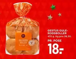 MENY GESTUS GULERODSBOLLER, DKK 18 tilbud