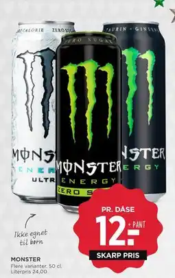 MENY MONSTER, DKK 12 tilbud
