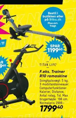 Bilka Trainer R10 romaskine, DKK 1799.4 tilbud