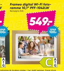 Bilka Frameo digital Wi-Fi fotoramme 10,1” PFF-1042LW, DKK 549 tilbud