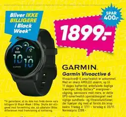 Bilka Garmin Vivoactive 6, DKK 1899 tilbud