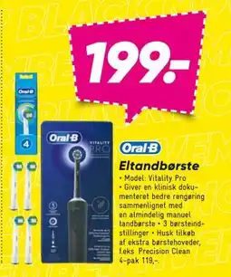 Bilka Eltandbørste, DKK 199 tilbud
