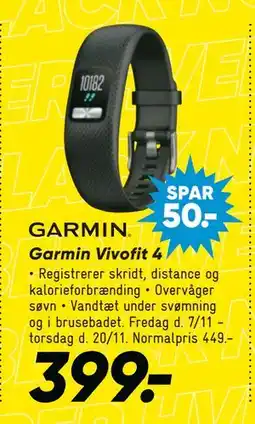 Bilka Garmin Vivofit 4, DKK 399 tilbud