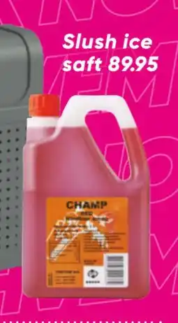 Bilka Slush ice saft, DKK 89.95 tilbud