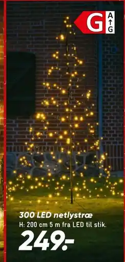 Bilka 300 LED netlystræ, DKK 249 tilbud