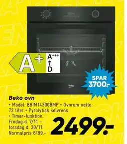 Bilka Beko ovn, DKK 2499 tilbud