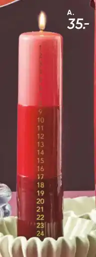 Bilka Kalenderlys 5x25 cm, DKK 35 tilbud