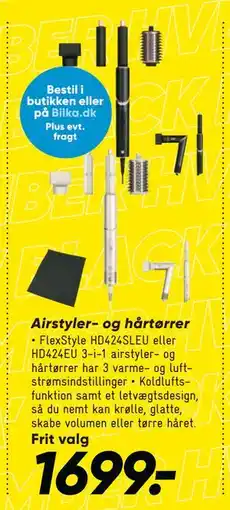 Bilka Airstyler- og hårtørrer, DKK 1699 tilbud