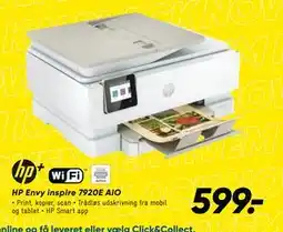 Bilka HP Envy inspire 7920E AIO, DKK 599 tilbud