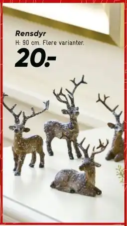 Bilka Rensdyr, DKK 20 tilbud