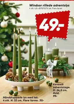 Bilka Keramik adventstage, DKK 99 tilbud