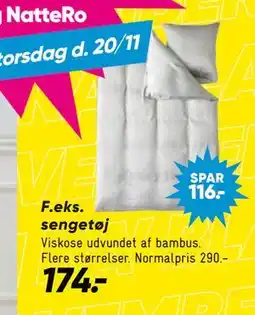 Bilka sengetøj, DKK 174 tilbud
