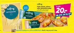Bilka Frisk pasta, pizza- eller pølsehornsdej, DKK 20 tilbud