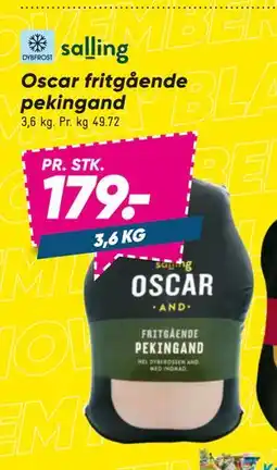 Bilka Oscar fritgående pekingand, DKK 179 tilbud