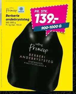 Bilka Berberie andebryststeg, DKK 139 tilbud
