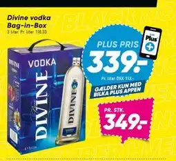 Bilka Divine vodka Bag-in-Box, DKK 349, App-pris tilbud