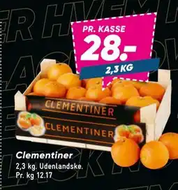Bilka Clementiner, DKK 28 tilbud