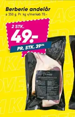 Bilka Berberie andelår, DKK 49 tilbud