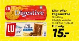 Bilka Kiks- eller kagemarked, DKK 15 tilbud