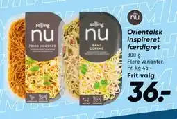 Bilka Orientalsk inspireret færdigret, DKK 36 tilbud