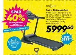 Bilka T56 løbebånd, DKK 5999.4 tilbud