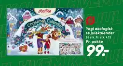 Bilka Yogi økologisk te julekalender, DKK 99 tilbud