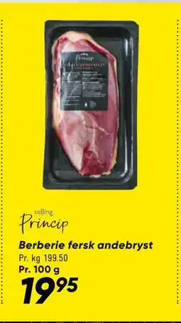 Bilka Berberie fersk andebryst, DKK 19.95 tilbud