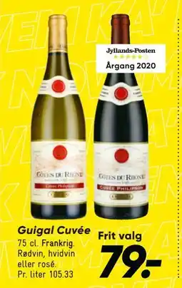 Bilka Guigal Cuvée, DKK 79 tilbud